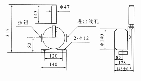 跑偏開關(guān)、XLPP-20-45，兩級跑偏傳感器、皮帶跑偏保護煤礦用跑偏開關(guān)