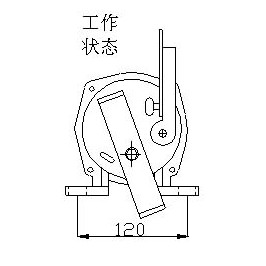 卓信推薦自帶接線盒型LSKGT2-Ⅱ 拉繩開關(guān)_拉繩開關(guān)輸送機(jī)保護(hù)拉繩開關(guān)