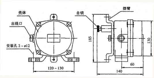 YHL-O-雙向拉繩開關(guān)YHL-O 用戶滿意_雙向拉繩開關(guān)膠帶機(jī)保護(hù)拉繩開關(guān)